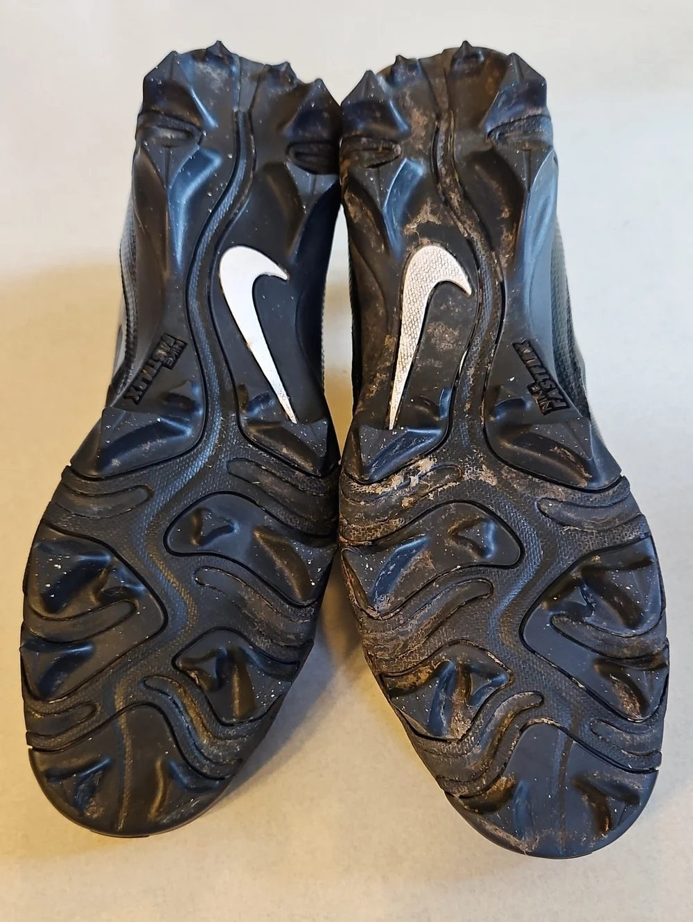 Nike Alpha Black Football Cleats